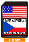 2GB SD Card English-Czech iTRAVL NTL-2Cz